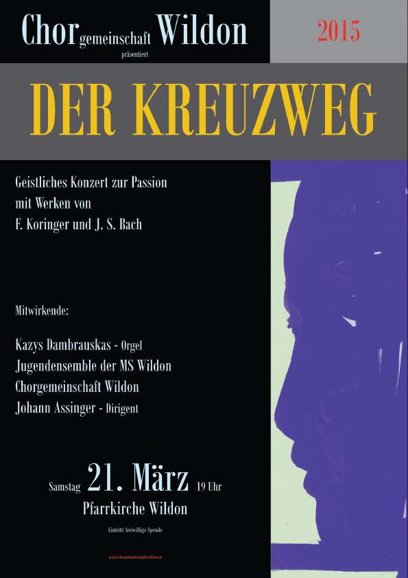 Der Kreuzweg - Plakat