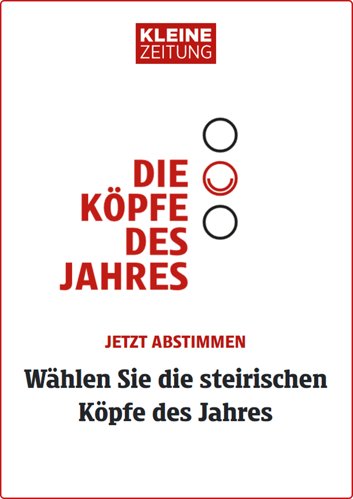 Köpfe des Jahres 2024